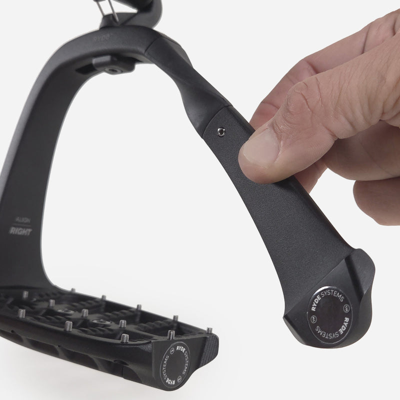 RYDE Align Stirrups - Black
