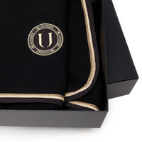 UBlack Rider U Black Gold Fleece Rug