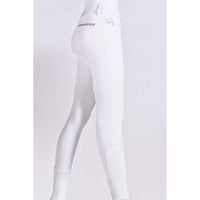 Cavaleros Evento Slim Breeches - White