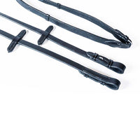 Luxe of London Badminton Flat Patent Reins