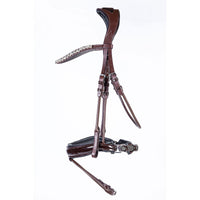 Absolute Equestrian Collective Oxford Anatomical Rolled Snaffle Bridle