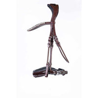 Luxe of London rolled-snaffle-no-flash-brown