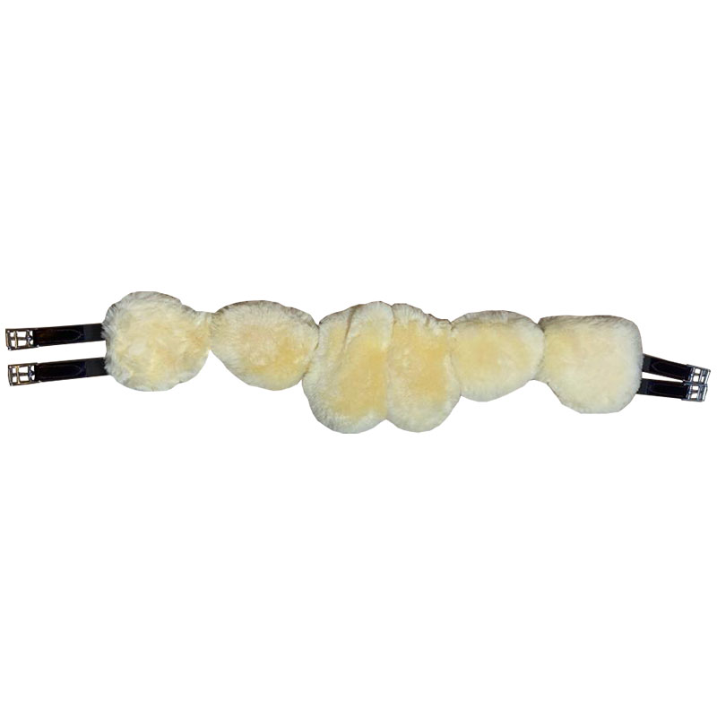 Scharf Freedom Jumping Girth Lambskin Pads